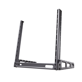SolidRack 10 SolidRack 10: 19” 10U Desktop Rack with Cable Management
