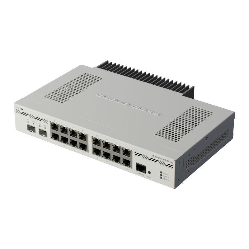 MikroTik CCR2004-16G-2S+PC 10Gルーター MikroTik Routers and Wireless - Products: CCR2004-16G-2S+PC