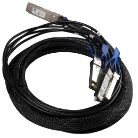 XQ+BC0003-XS+ MikroTik XQ+BC0003-XS+ - Premium QSFP28 to 4x SFP28 Break-Out Cable