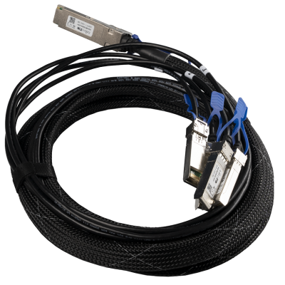 MikroTik XQ+BC0003-XS+ - Premium QSFP28 to 4x SFP28 Break-Out Cable