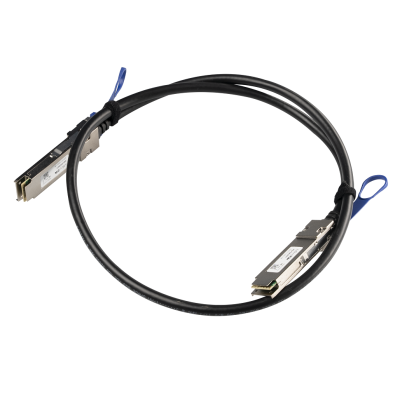 XQ+DA0001 QSFP28 Direct Attach Cable: 40/100 Gbps, 1 Meter