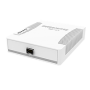 MikroTik RB260GS 5-Port GbE SFP SwOS Desktop Smart Switch Plastic Case