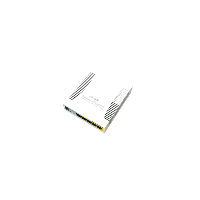 MikroTik RB260GSP 5-Port GbE PoE-Out SwOS Smart Switch SFP Desktop