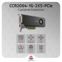 MikroTik CCR2004-1G-2XS-PCIe | 25G PCIe Network Card with RouterOS