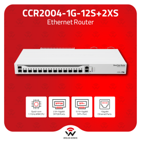 MikroTik CCR2004-1G-12S+2XS 12×SFP+ 2×25G Router