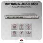 MikroTik RB1100Dx4 13-Port GbE Quad-Core Router Dude Edition 60GB SSD