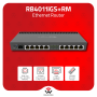 MikroTik RB4011iGS+RM 10-Port GbE Quad-Core Router SFP+ PoE Out Rack