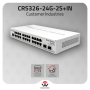 MikroTik CRS326-24G-2S+IN | Compact Switch with 24 Gigabit Ports & 10G