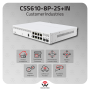 MikroTik CSS610-8P-2S+IN | 8-Port PoE Switch with 2x 10G SFP+
