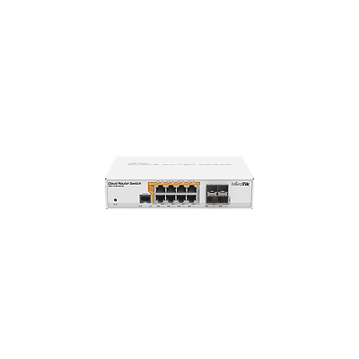 MikroTik CRS112-8P-4S-IN | 8-Port Gigabit PoE Switch with 4