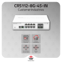CRS112-8G-4S-IN: 8-Port Gigabit Ethernet Switch with 4 SFP Cages