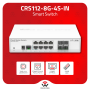 CRS112-8G-4S-IN: 8-Port Gigabit Ethernet Switch with 4 SFP Cages