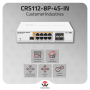 MikroTik CRS112-8P-4S-IN | 8-Port Gigabit PoE Switch with 4 SFP Cages
