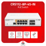 MikroTik CRS112-8P-4S-IN | 8-Port Gigabit PoE Switch with 4 SFP Cages