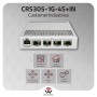 MikroTik CRS305-1G-4S+IN | Compact Switch with 4x 10Gbps SFP+ Ports