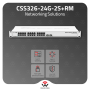 MikroTik CSS326-24G-2S+RM | 24-Port Gigabit Switch with 2 SFP+ Ports