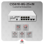 MikroTik CSS610-8G-2S+IN | Smart Switch with 8x 1G Ethernet and 2x 10G