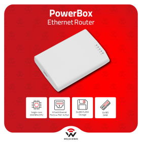 MikroTik PowerBox | Outdoor Ethernet Router with PoE Output
