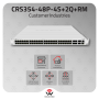 MikroTik CRS354-48P-4S+2Q+RM | 48-Port PoE Switch with 10G & 40G Ports