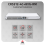 MikroTik CRS312-4C+8XG-RM | 10G Switch with RJ45 & SFP+ Ports