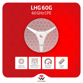 MikroTik LHG 60G 60GHz P2MP CPE 1500m Outdoor
