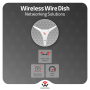 MikroTik Wireless Wire Dish 60GHz 2Gbps PtP Kit 1500m IC Certified