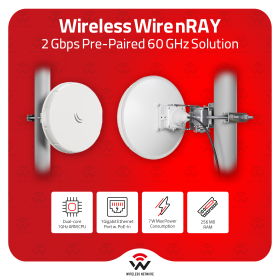 Wireless Wire nRAY Wireless Wire nRAY: 2 Gbps Compact Long-Range Wireless Link