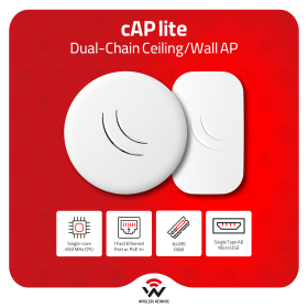 cAP lite: Compact Dual-Chain 2.4GHz AP for Hospitality & Public Spaces