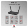 hAP ax³: Advanced Wi-Fi 6 Router with 2.5 Gigabit Ethernet
