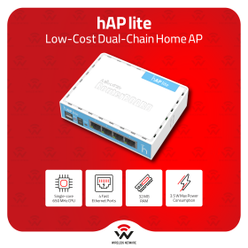 hAP lite: Affordable Dual-Chain Wireless AP for Home & Office