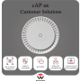cAP ax: Ceiling Access Point with Gen6 Wi-Fi, PoE, and RouterOS