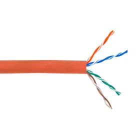 CAT5E 7ft SM4 Pair CAT5E Solid U/UTP 350Mhz 24AWG CMR