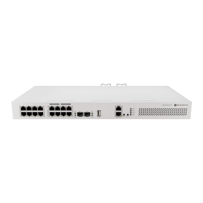 MikroTik CRS418-8P-8G-2S+RM Rackmount PoE Switch 1U