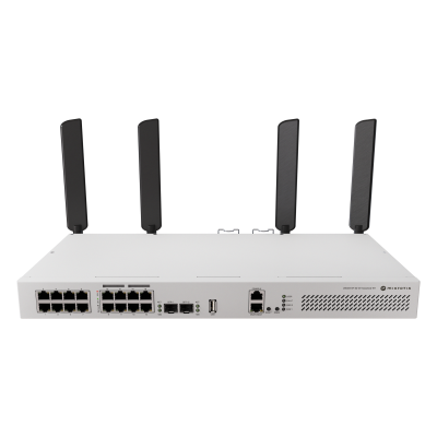 MikroTik CRS418 Wi-Fi 6 Rackmount PoE Switch Router 1U