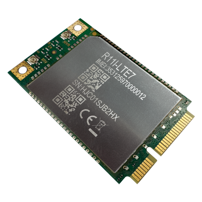 MikroTik R11e-LTE7 miniPCIe LTE Cat7 Modem Card