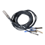 MikroTik DQ+BC0003-DS+ 200G QSFP56 Breakout DAC 3m