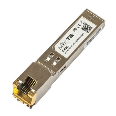 MikroTik S-RJ01 RJ45 SFP Gigabit Copper Module 10/100/1000M 100m