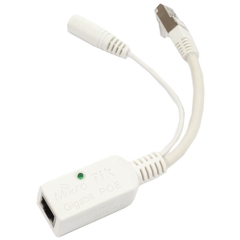 Passive PoE injector 18-57V, Gigabit - Mikrotik RBGPOE
