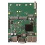 MikroTik RBM33G OEM Board 3×GbE 2×miniPCIe Dual-SIM RouterOS L4