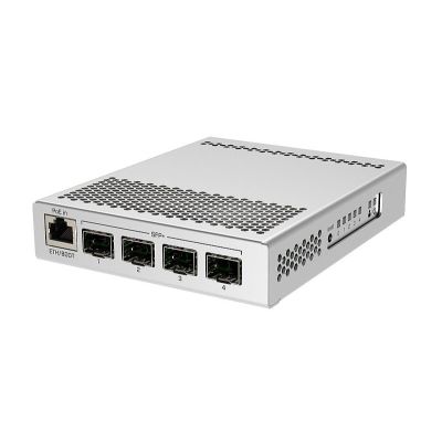 MikroTik CRS305-1G-4S+IN | Compact Switch with 4x 10Gbps SFP+ Ports